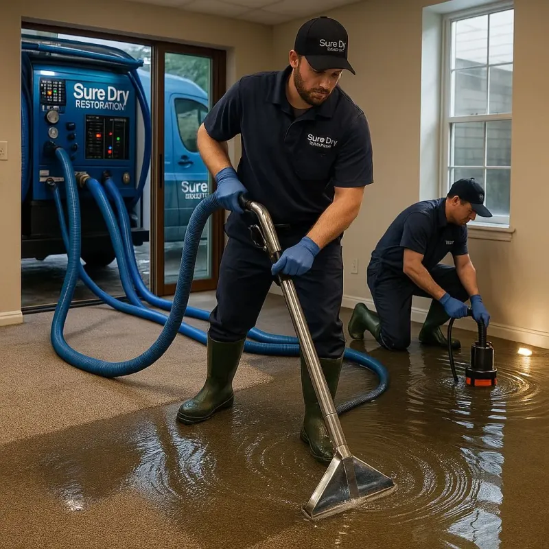 Water Extraction and Removal process in Wildwood Crest, NJ